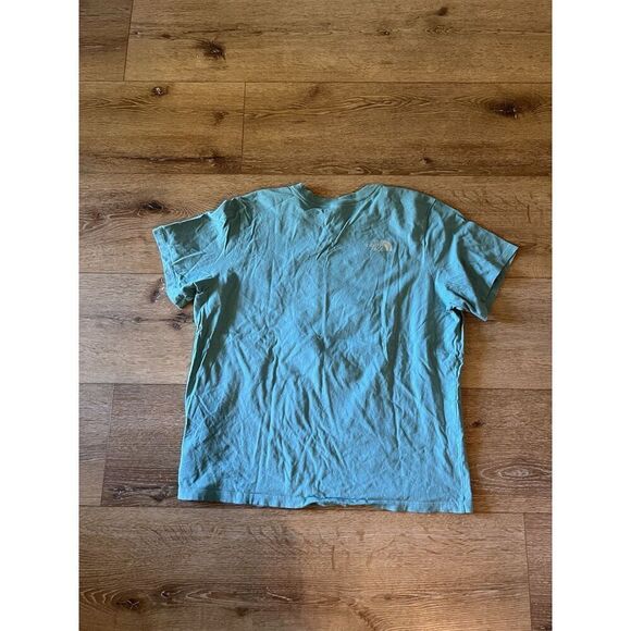 The North Face Womens Blue Graphic Short Sleeve T-shirt Size XL - Picture 2 of 3